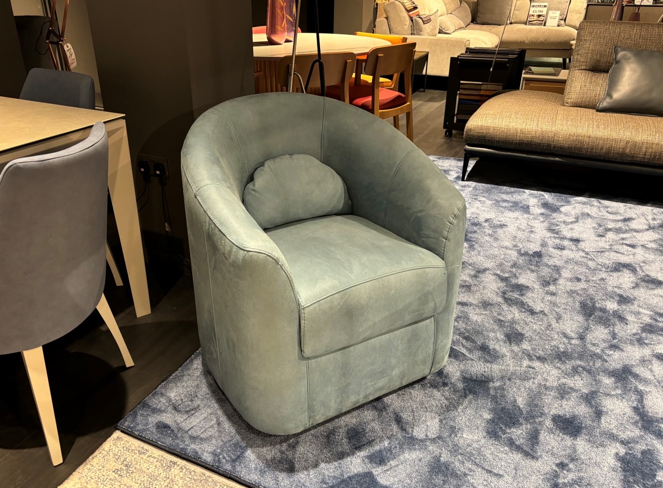 Coco Blue Armchair Ex-Display